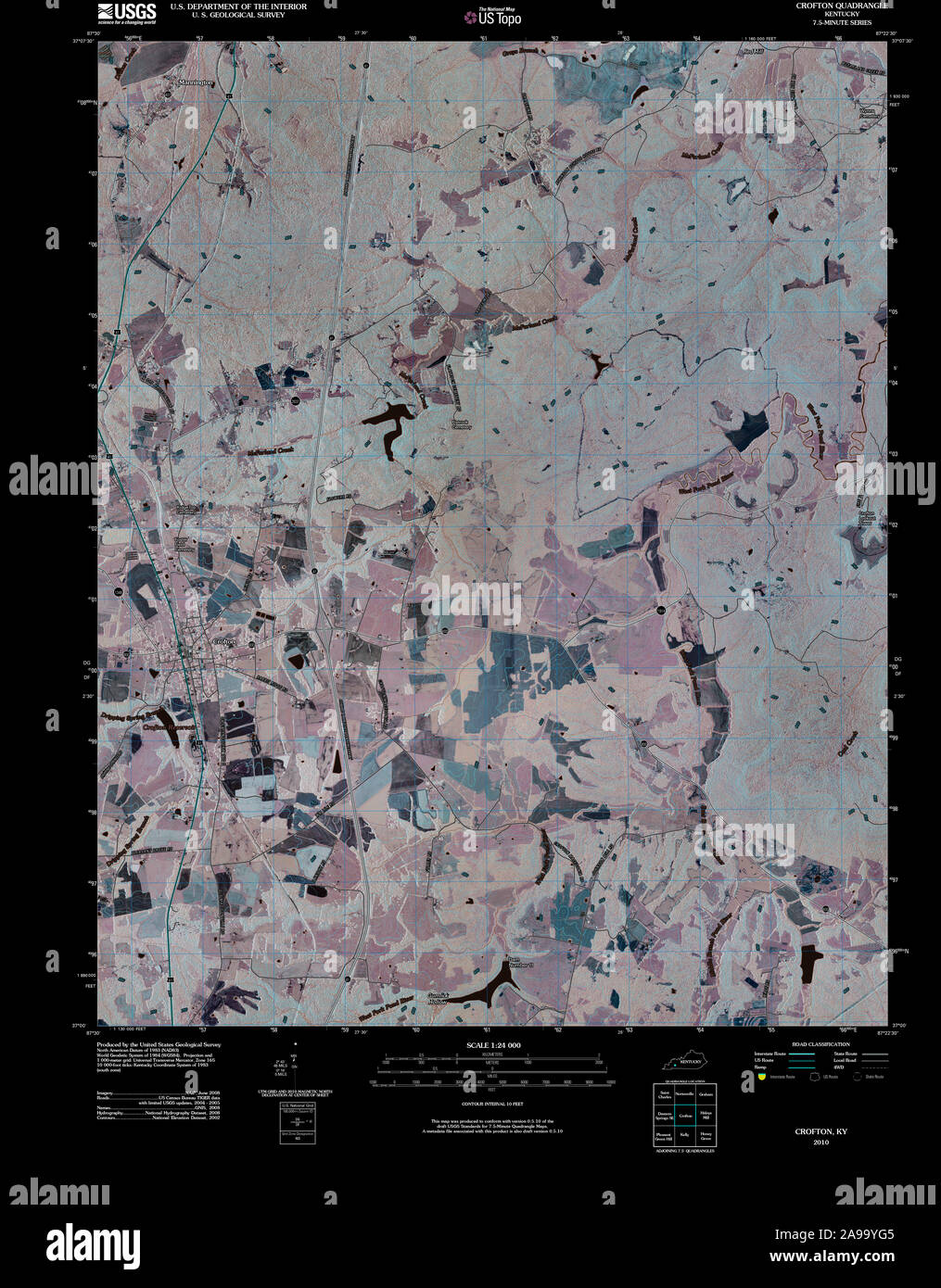 Map of crofton hires stock photography and images Alamy