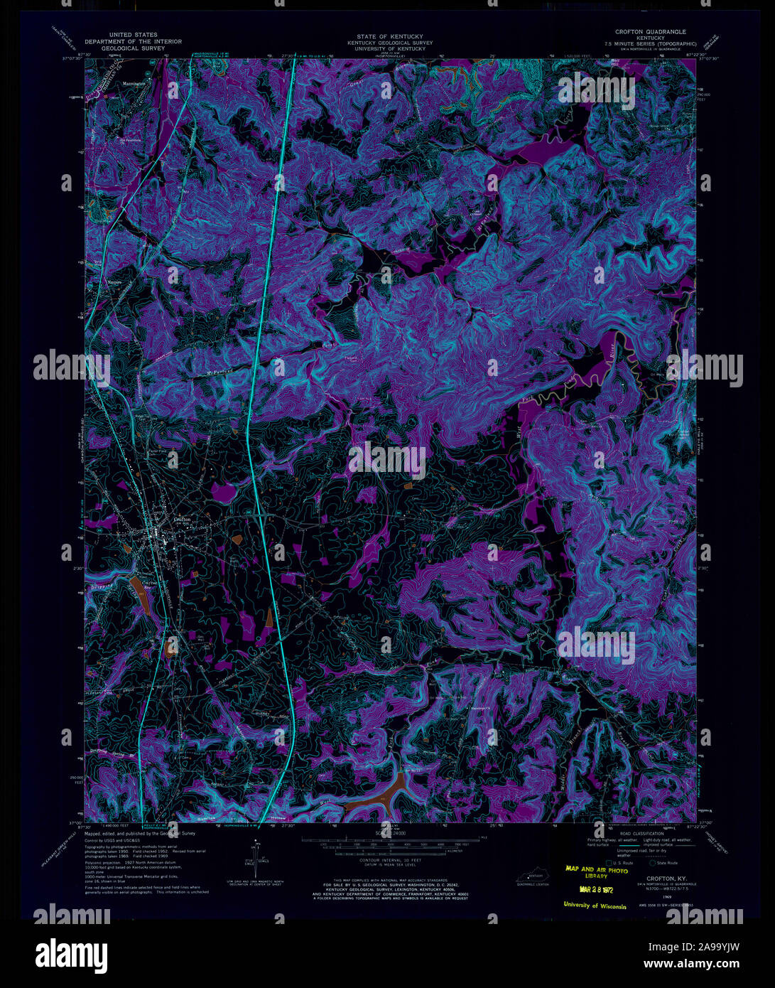 Map of crofton hires stock photography and images Alamy