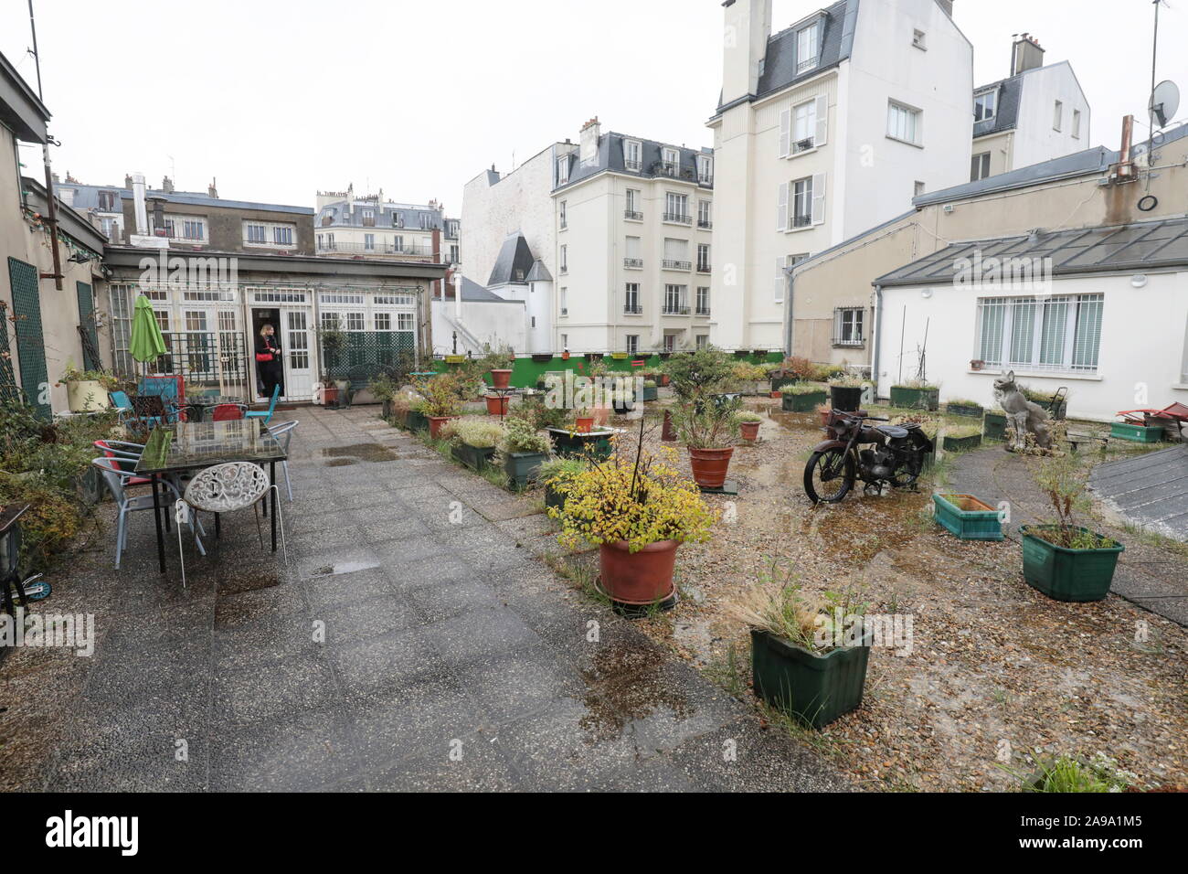 BORIS VIAN' S APARTMENT IN PARIS Stock Photo Alamy