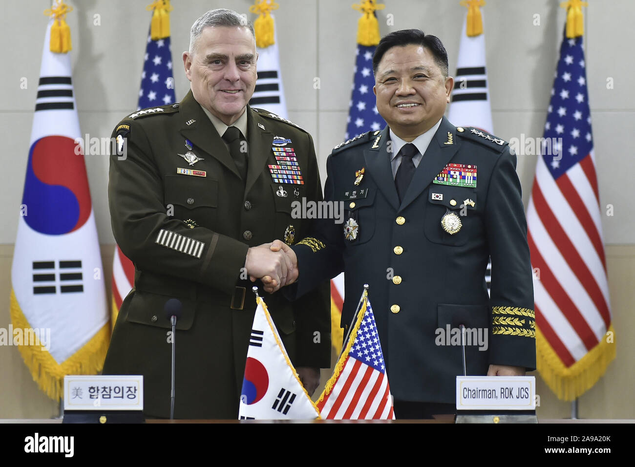 South korean joint chiefs of staff chairman hi-res stock photography ...