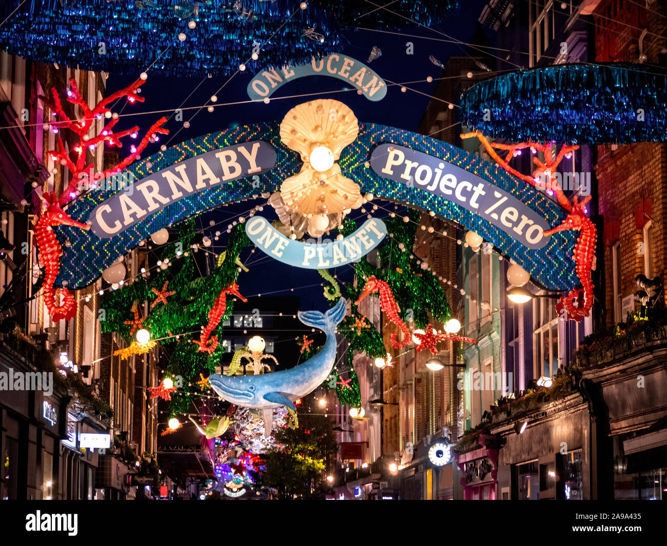 Carnaby Street Christmas 2019 Stock Photo - Alamy