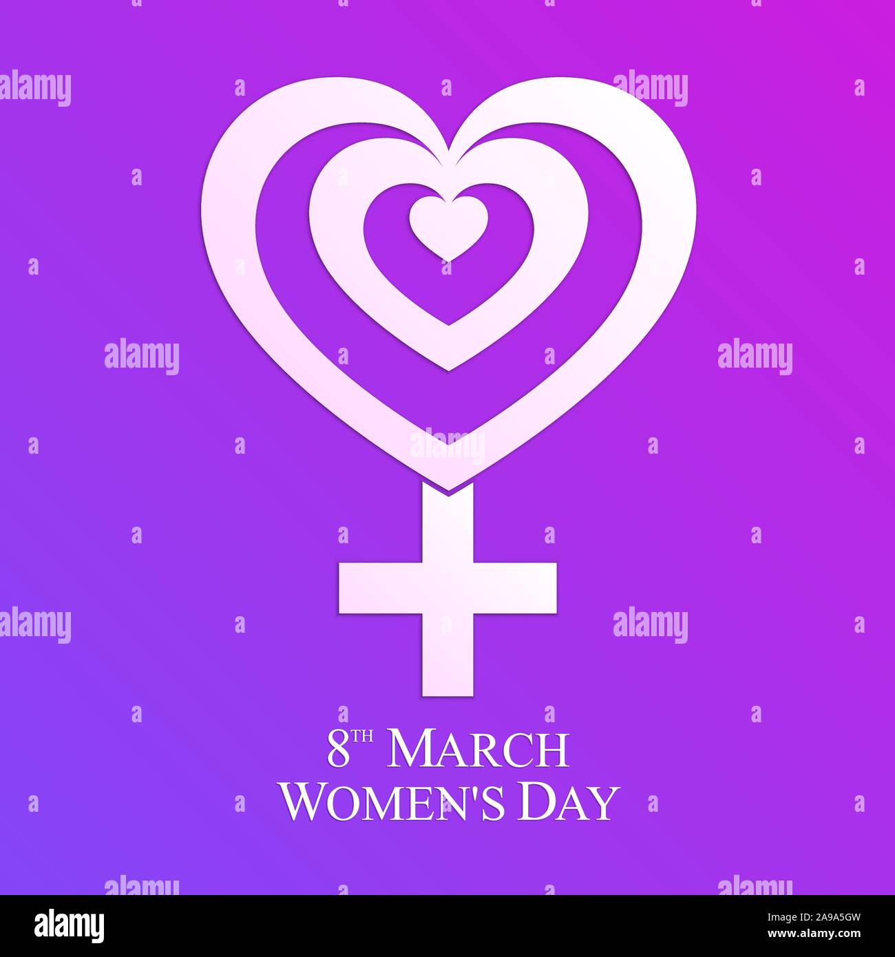 International Women's Day. 8 March. Vector illustration. Women's day ...
