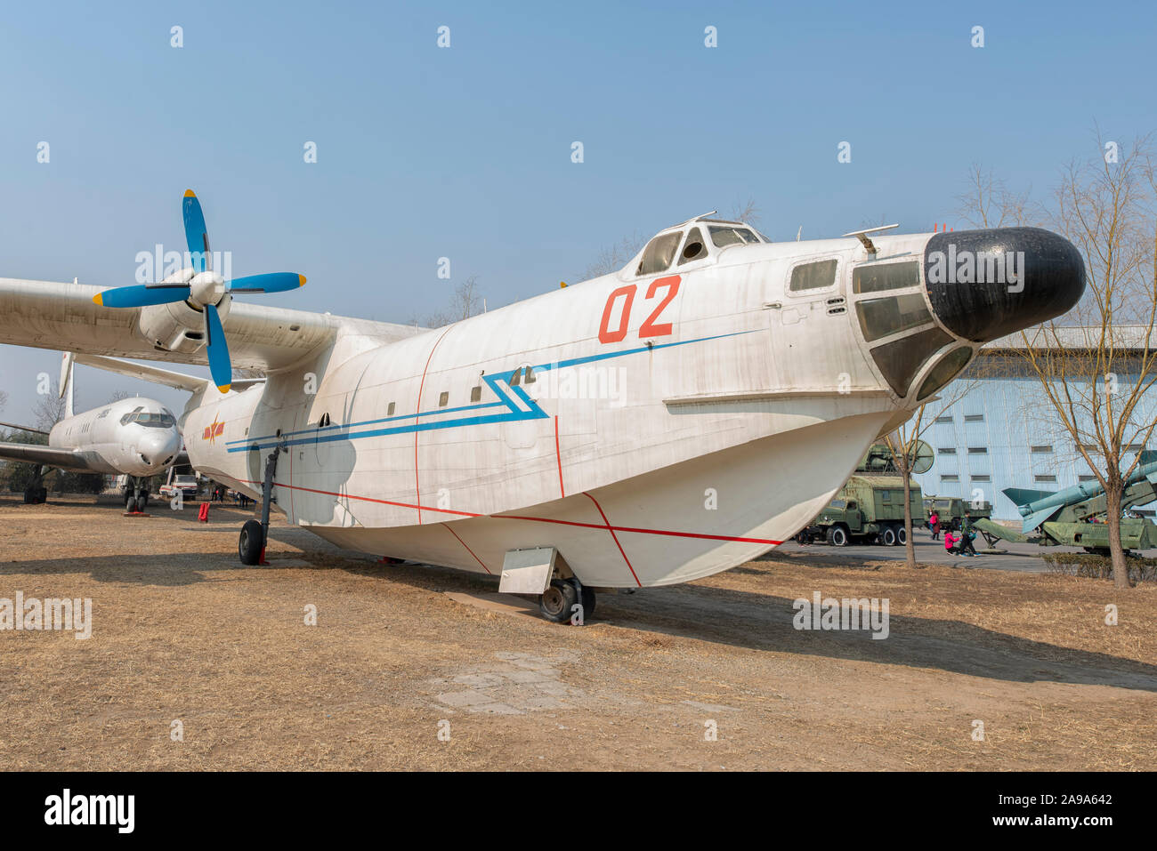 Harbin SH-5 at Aviation Museum in Beijing, China Stock Photo