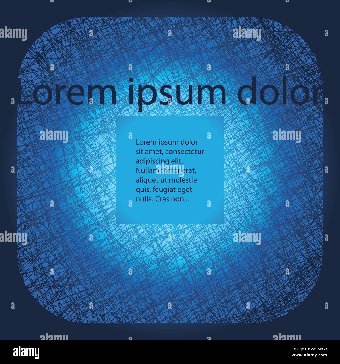 Abstract Vector, Blue Background Stock Vector Image & Art - Alamy