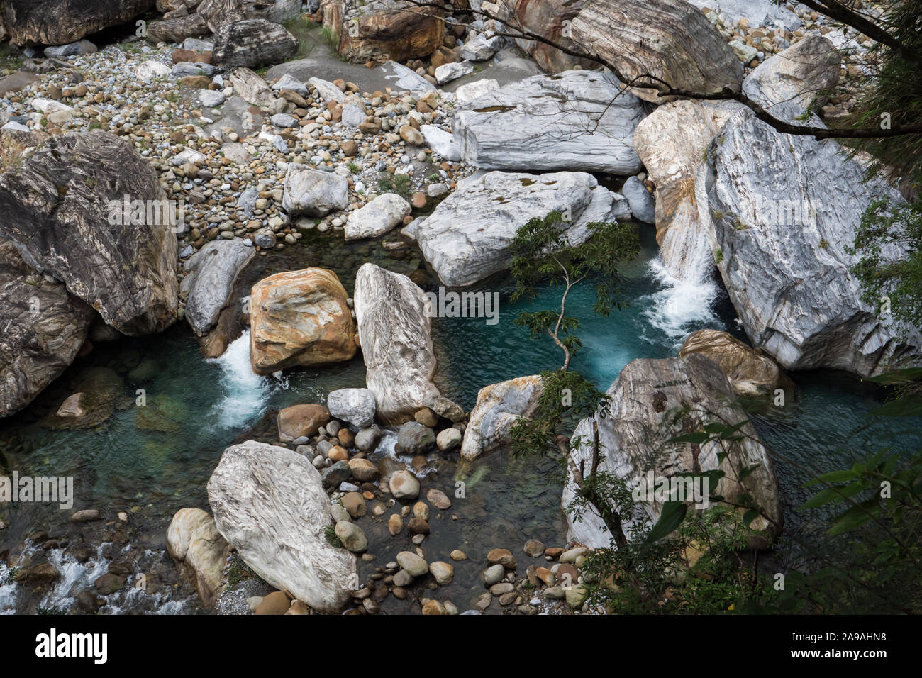 Taroko national park waterfall hi-res stock photography and images - Alamy