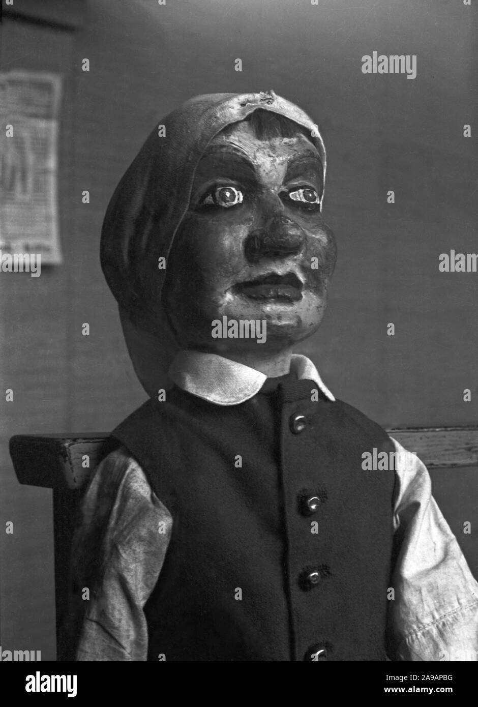 One of the main characters of the puppets of the Cologne Puppet Theatre