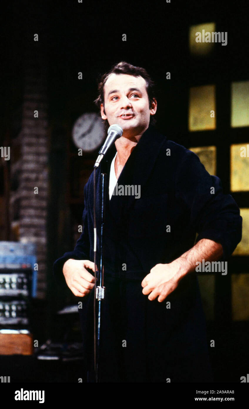 BILL MURRAY in SATURDAY NIGHT LIVE-TV (1975) -Original title: SATURDAY NIGHT LIVE-. Credit: NBC-TV / Album Stock Photo