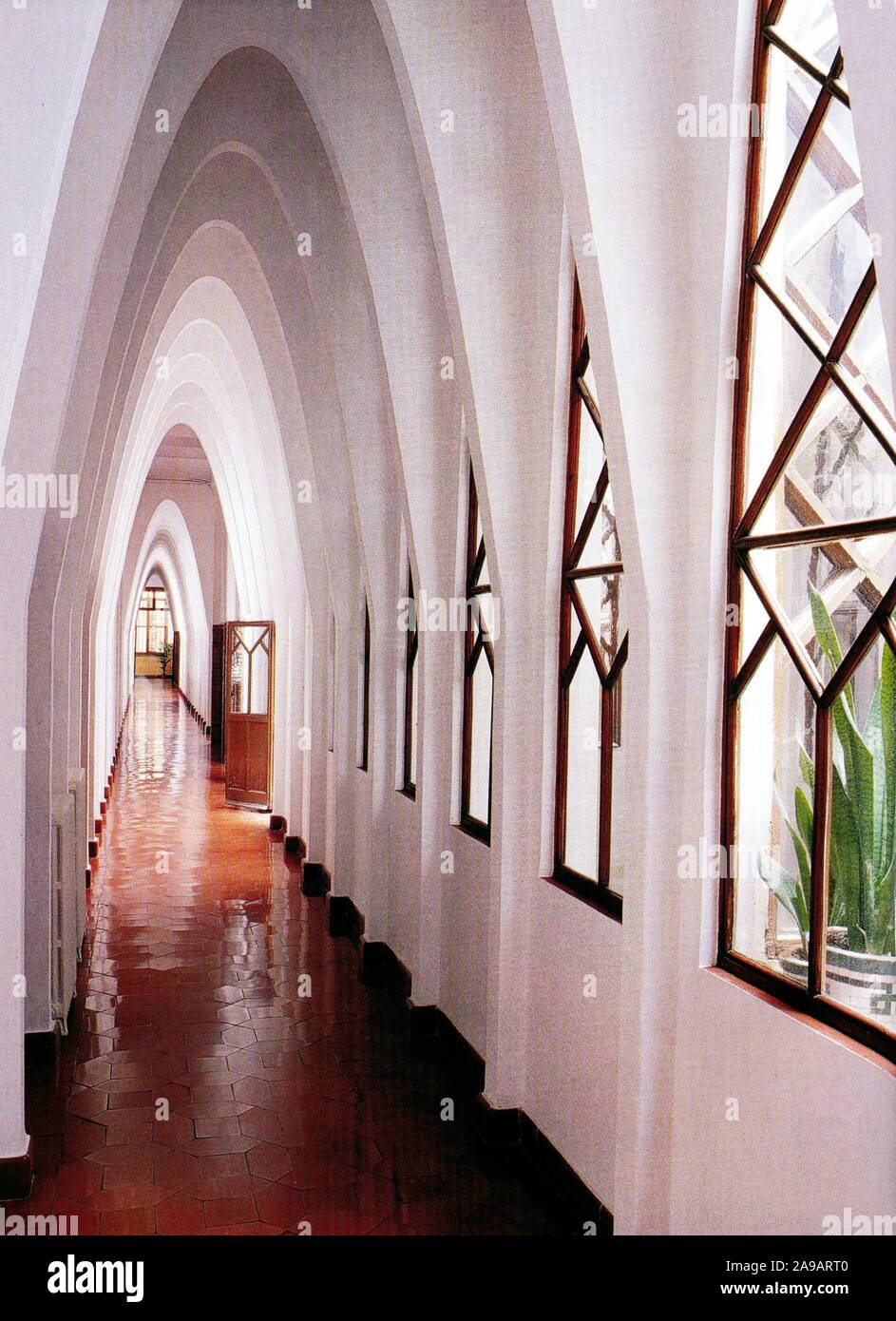 The Teresian College by Gaudí (Barcelona, 18881889), 2002 Stock Photo