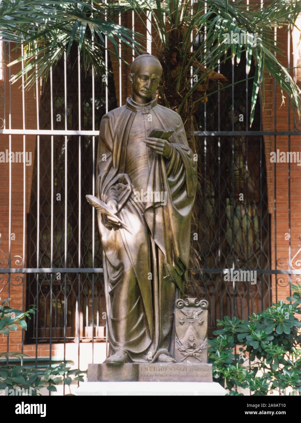 The Teresian College by Gaudí (Barcelona, 18881889), 2002 Stock Photo