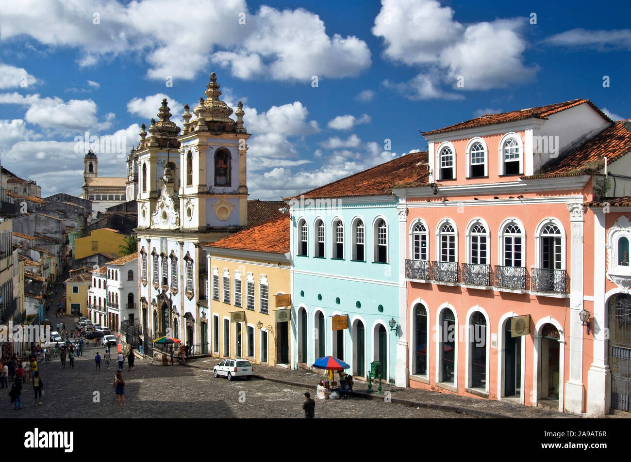 Largo do Pelourinho, Salvador, Bahia, Brazil Stock Photo - Alamy