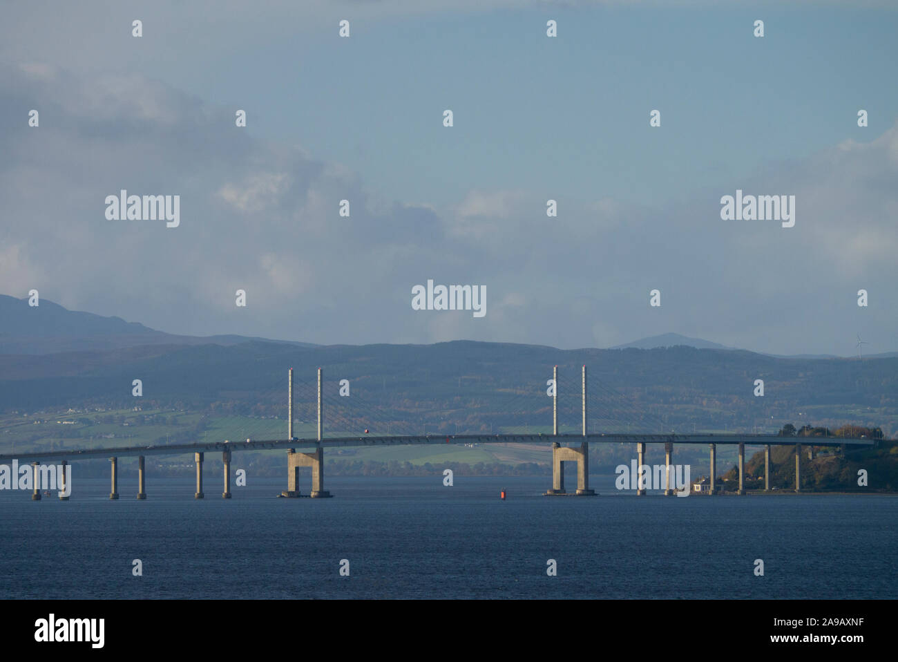 The road bridge over the Moray Firth near Inverness Scotland UK Stock Photo