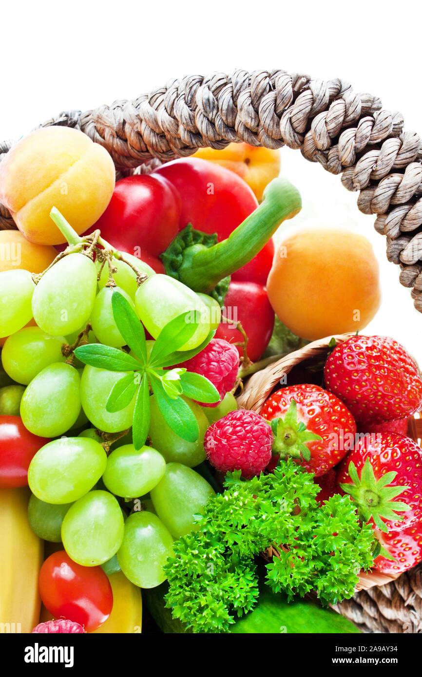 Fruits and vegetables Stock Photo