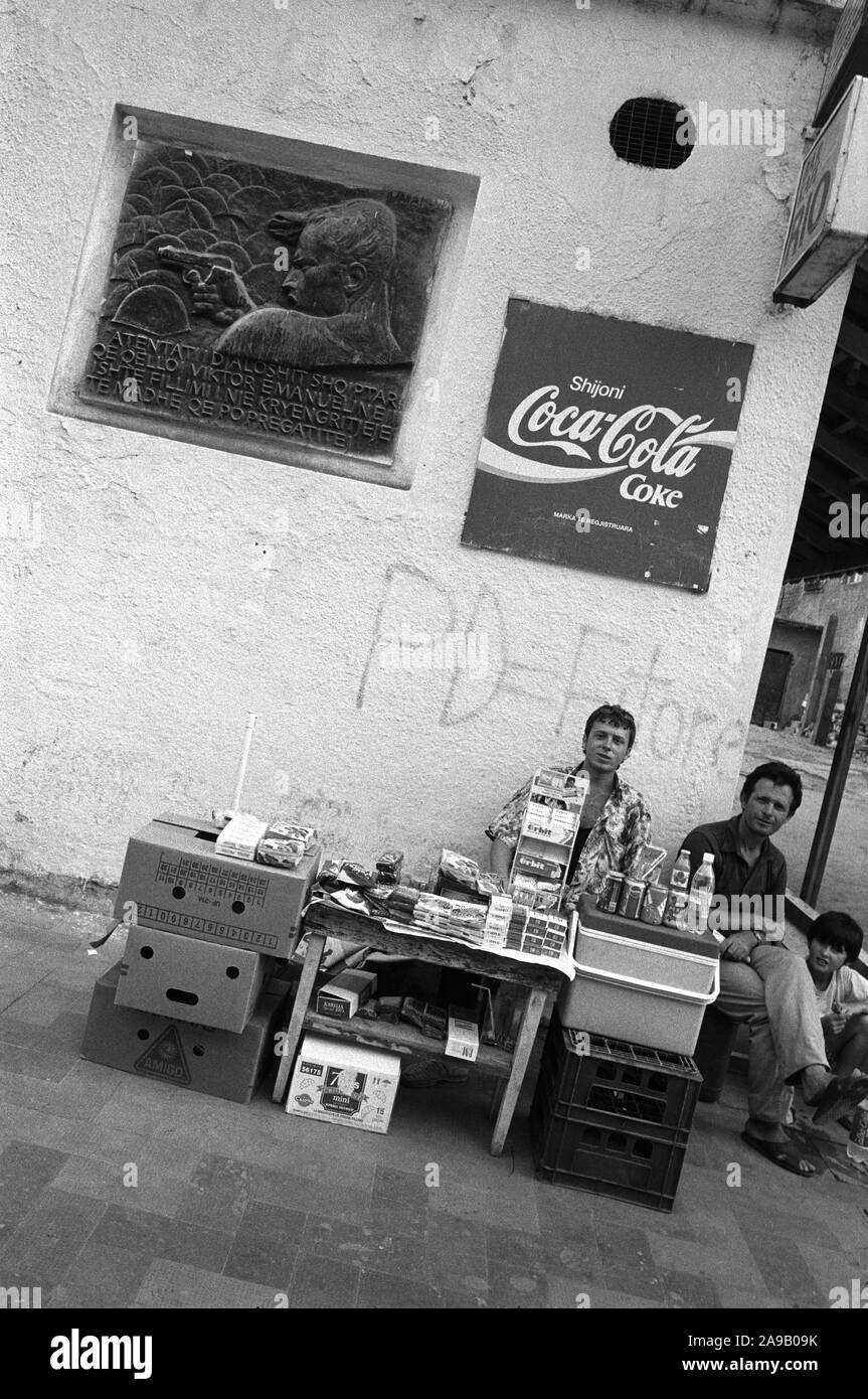 Tirana, Albania, 1992 Stock Photo Alamy