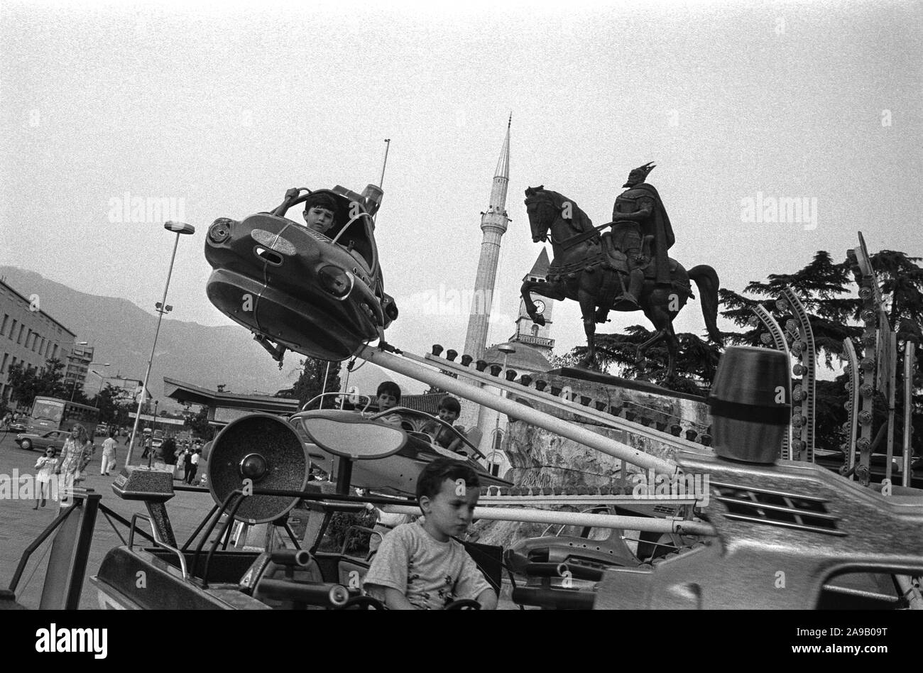 Tirana, Albania, 1992. Stock Photo