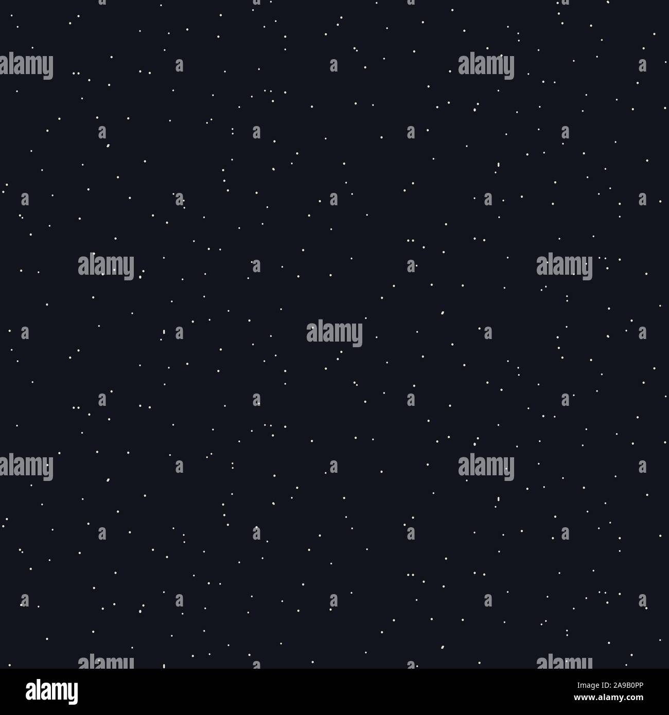 Starry night seamless vector pattern background blue and gold shapes in ...