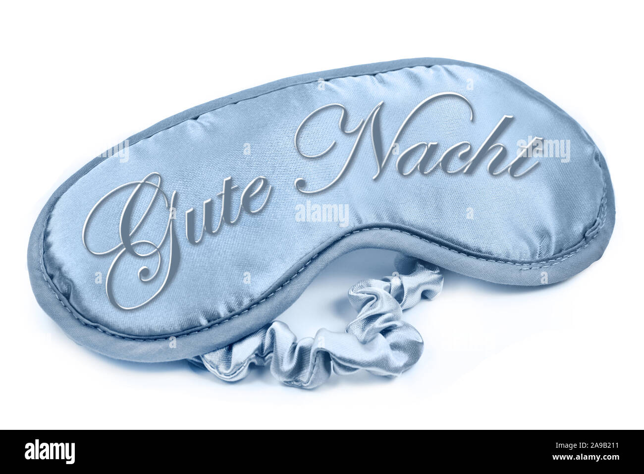 German Good Night and mask Stock Photo Alamy
