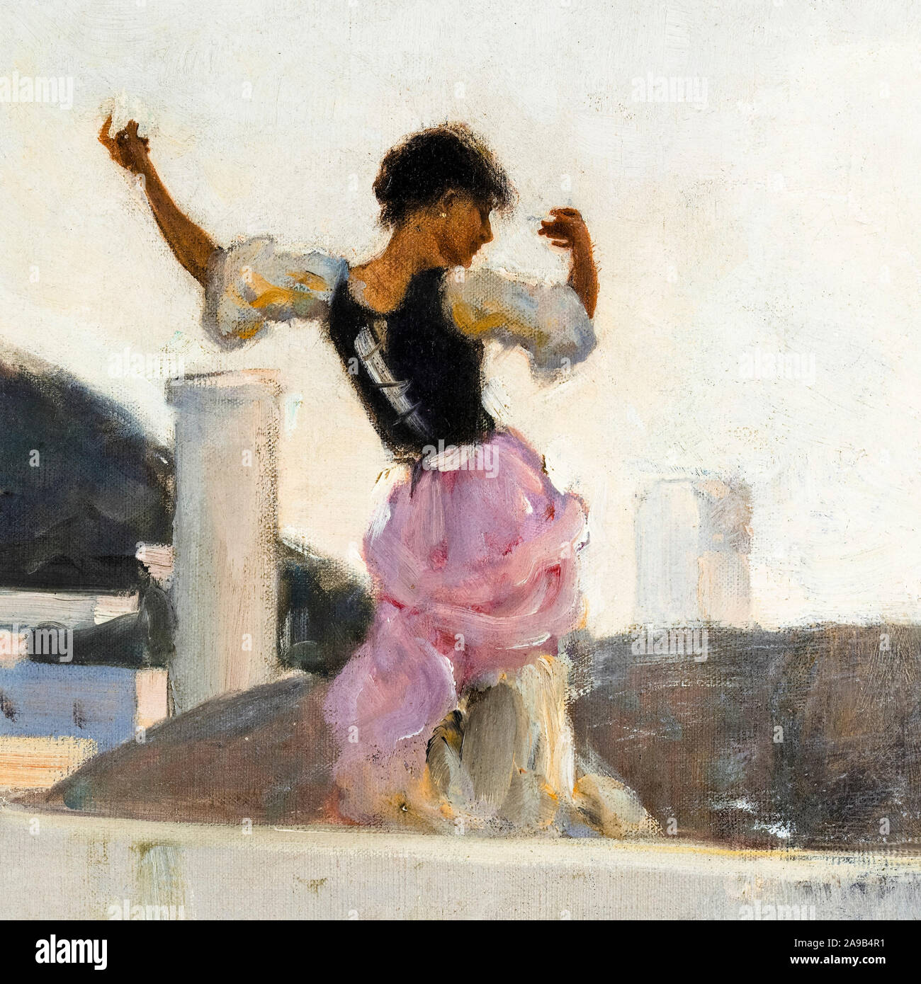 Capri girl on a rooftop hires stock photography and images Alamy