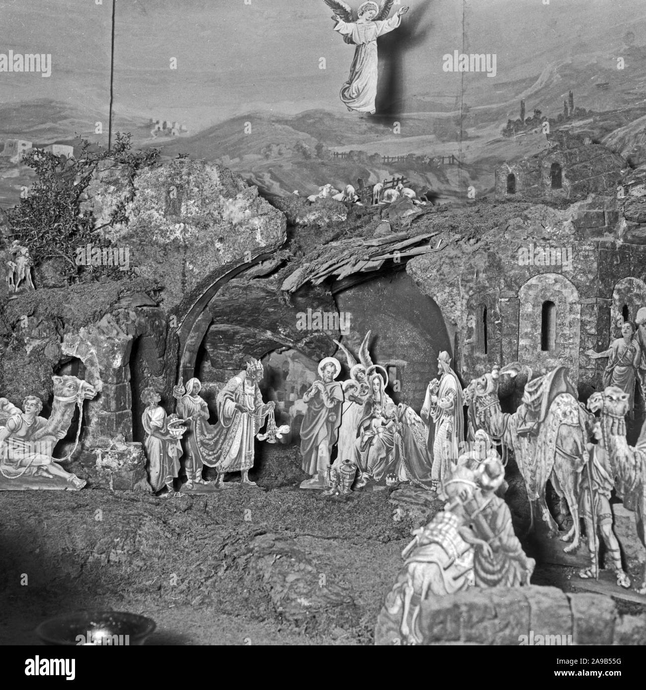 Nativity set hires stock photography and images Alamy