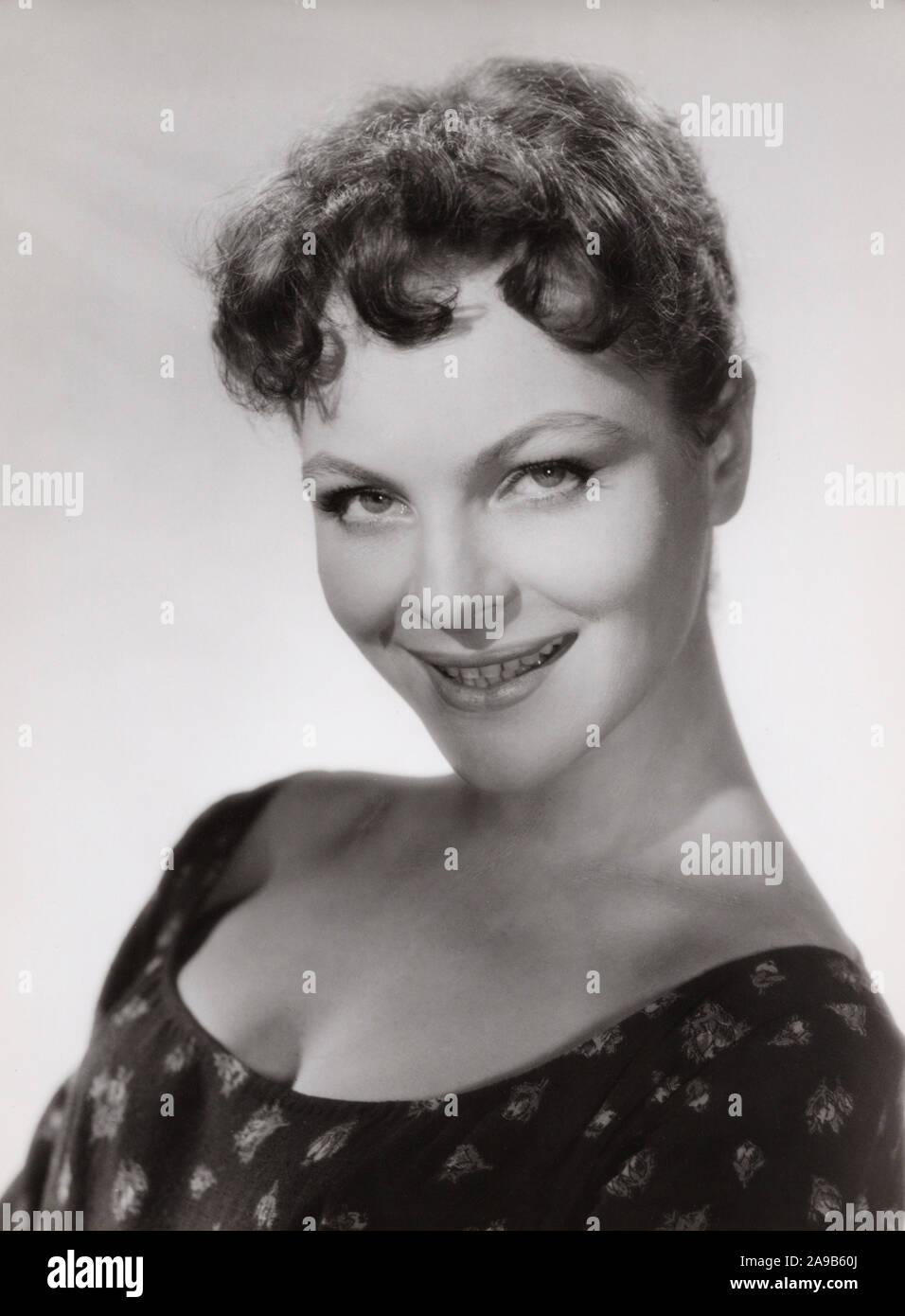 Annette Grau, deutsche (?) Schauspielerin, Deutschland um 1959. German ...