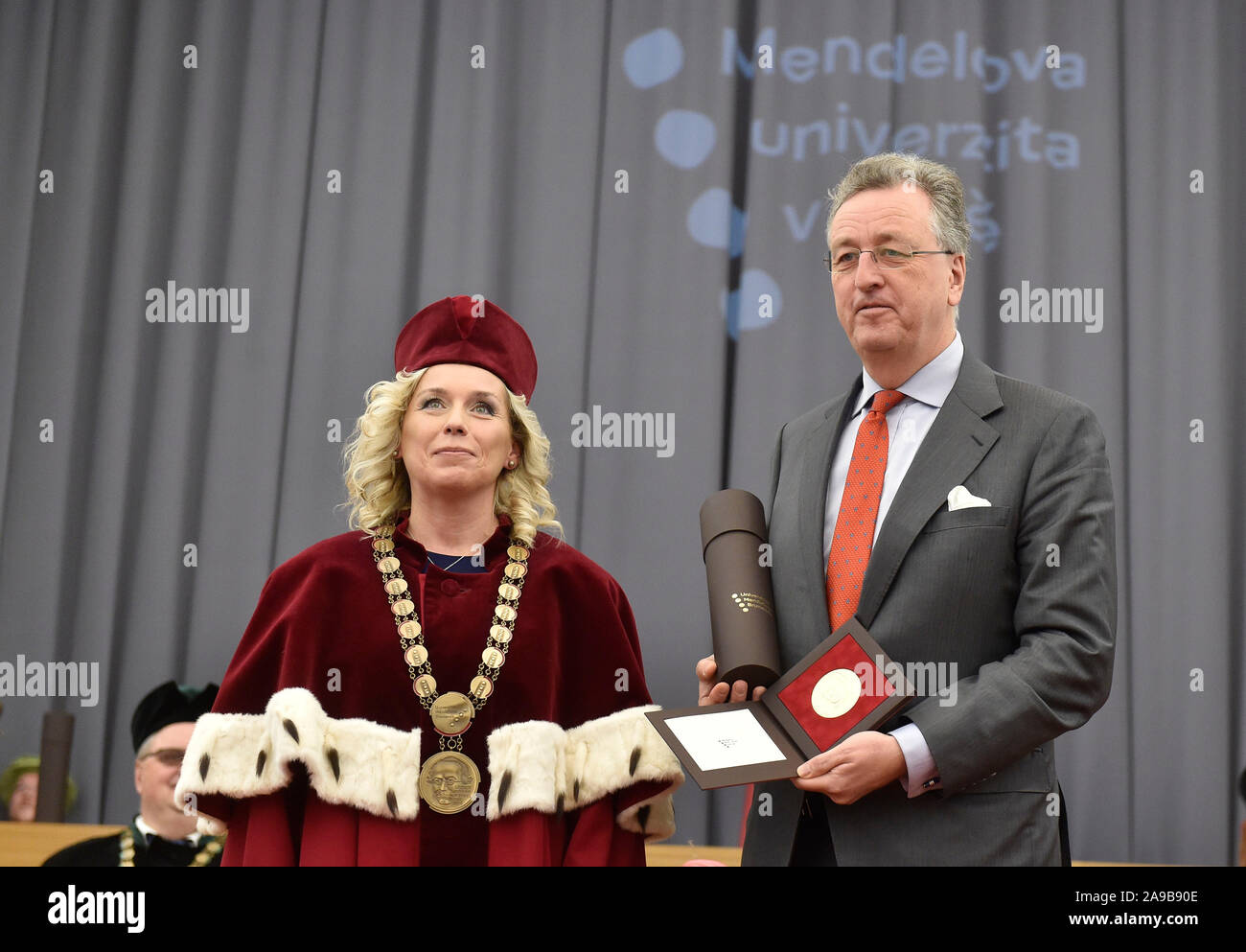 Two descendants of prominent Czech noble families, Alois of