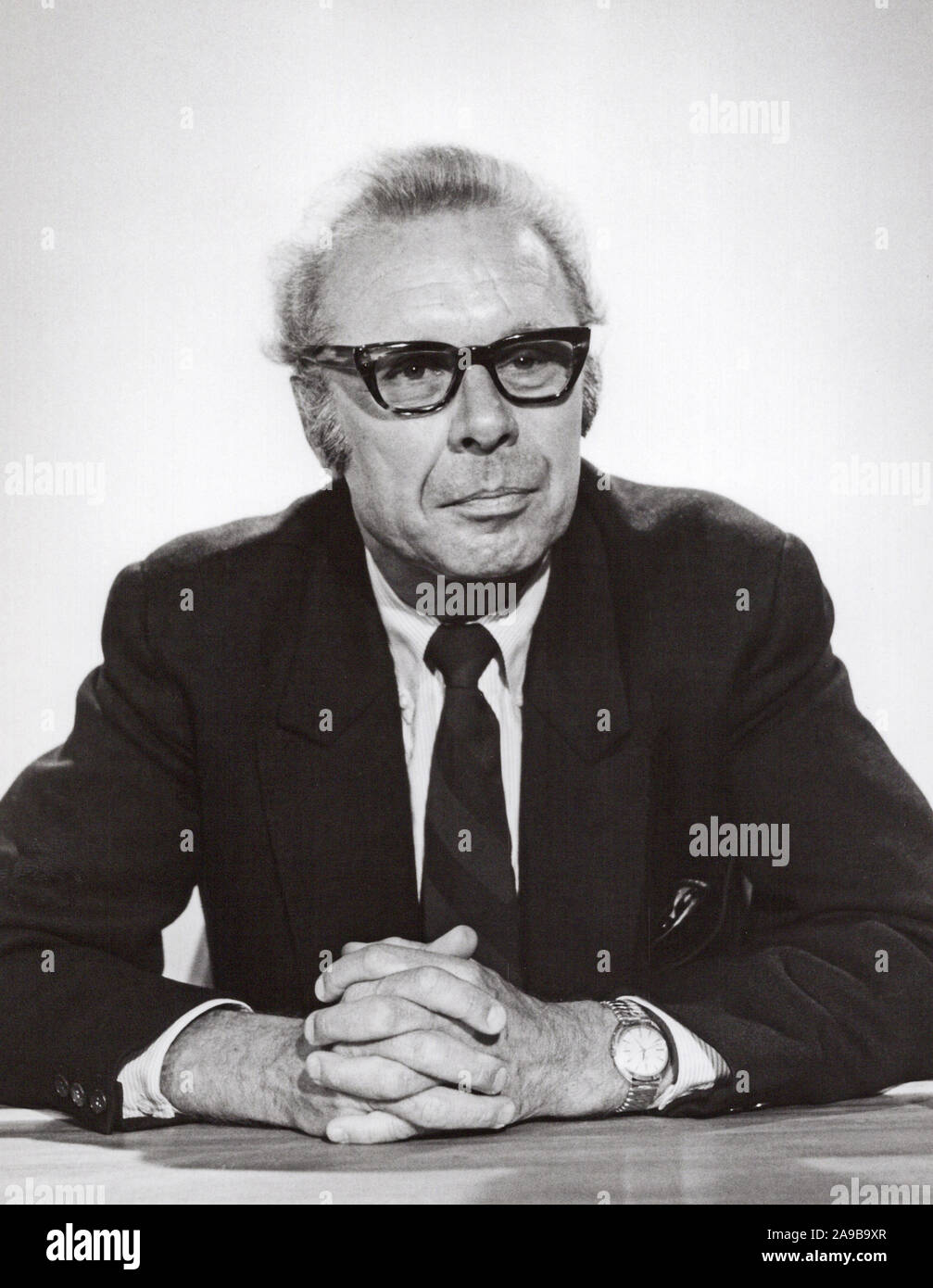 Jürgen Wiesner, deutscher Altphilologe, Deutschland um 1979. German classical scholar Juergen Wiesner, Germany ca. 1979. Stock Photo