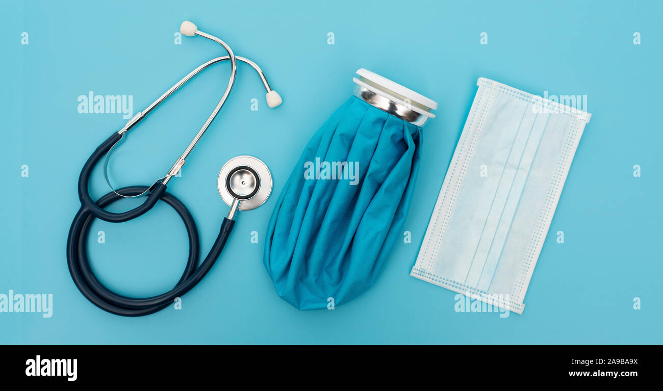 A doctor's heart stethoscope is used to listen to various sounds within ...