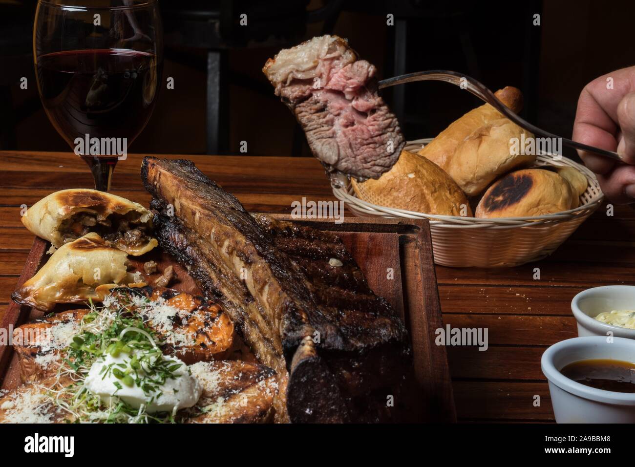 country west saloon argentinian steak house