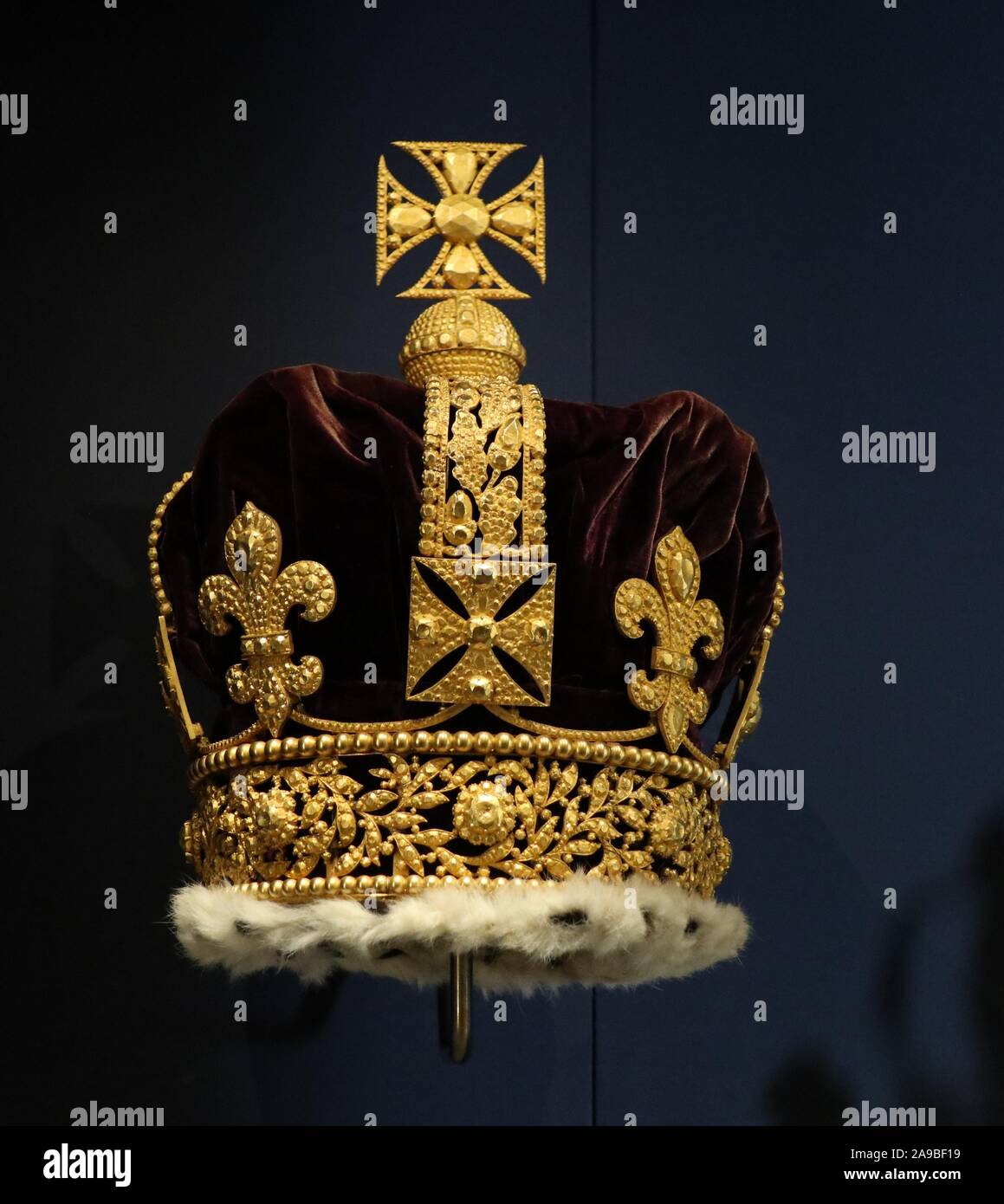 An exhibition exploring the life of George IV reunites for the first time  items that were commissioned and worn by the king at his famously  flamboyant coronation at Westminster Abbey , London ,