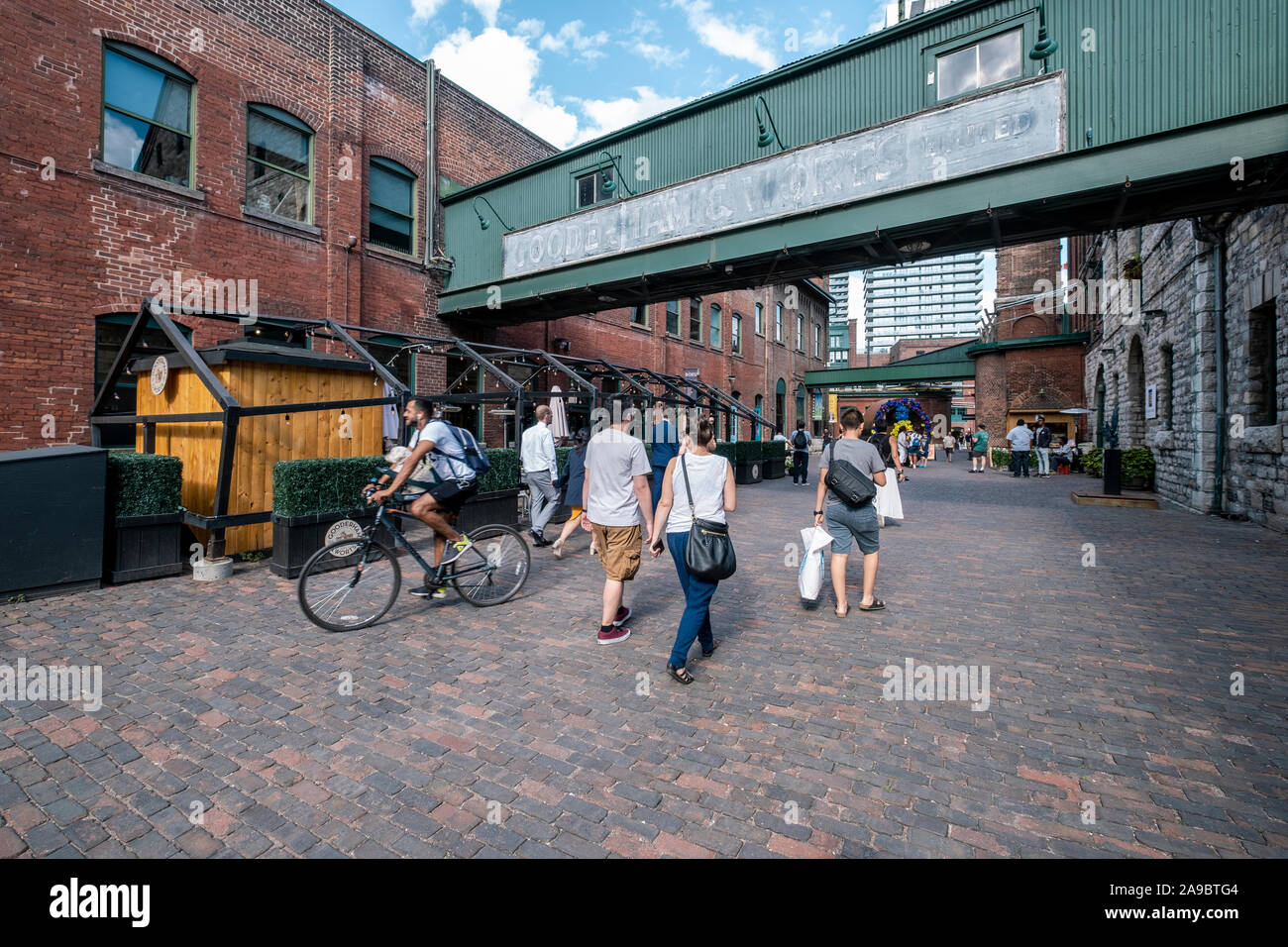 Distillery District (former Gooderham and Worts Distillery) Toronto