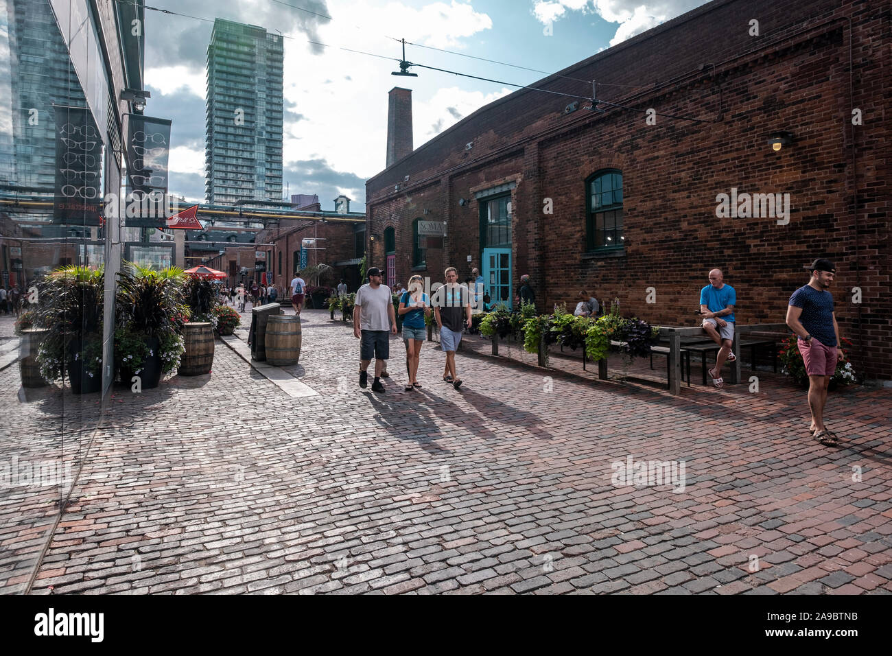 Distillery District (former Gooderham and Worts Distillery) Toronto