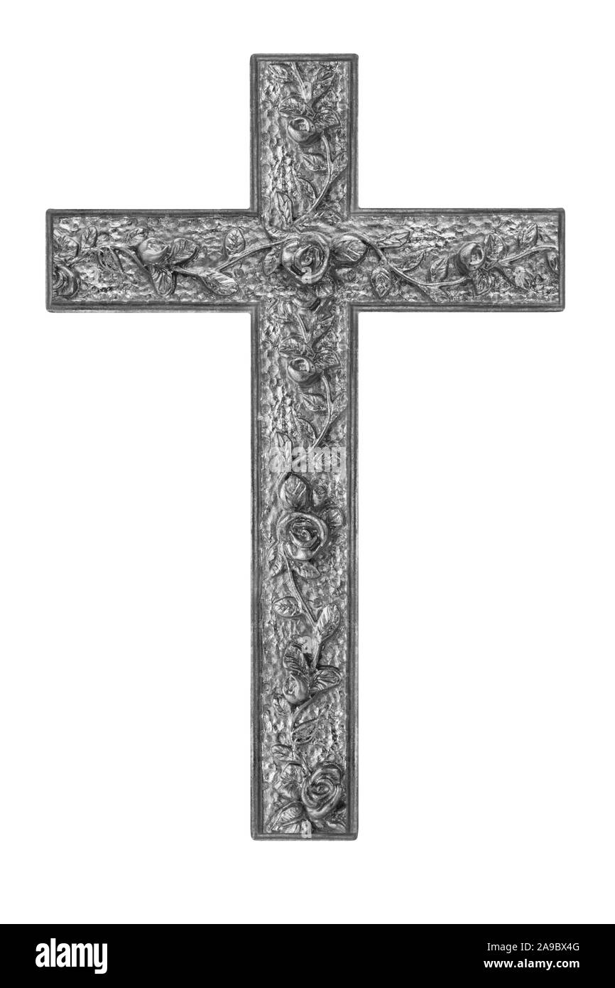 Silver cross Black and White Stock Photos & Images Alamy