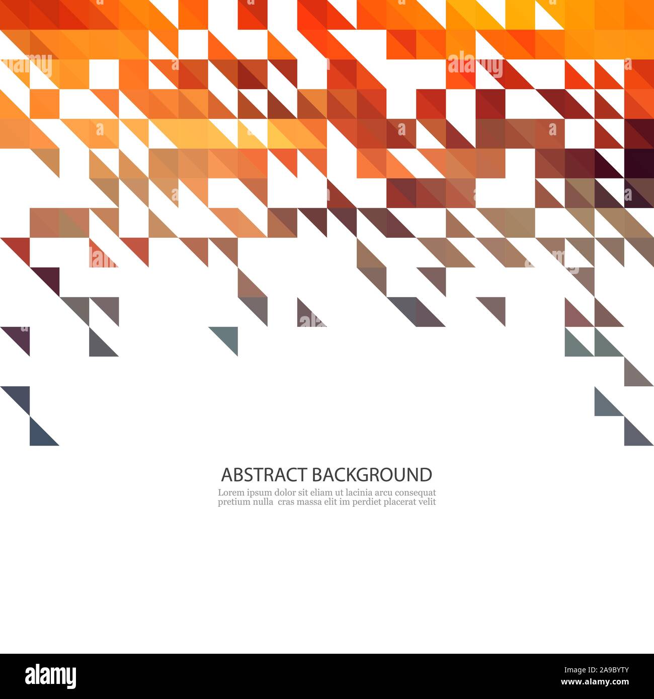 Abstract geometric background with place for your text. Stock Vector