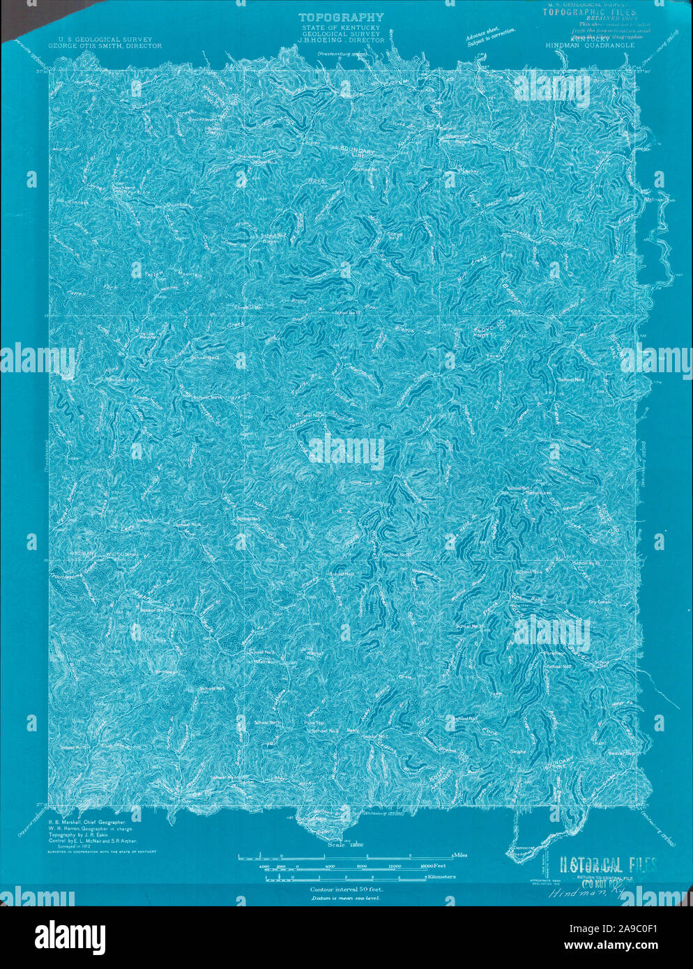 Hindman kentucky map hires stock photography and images Alamy