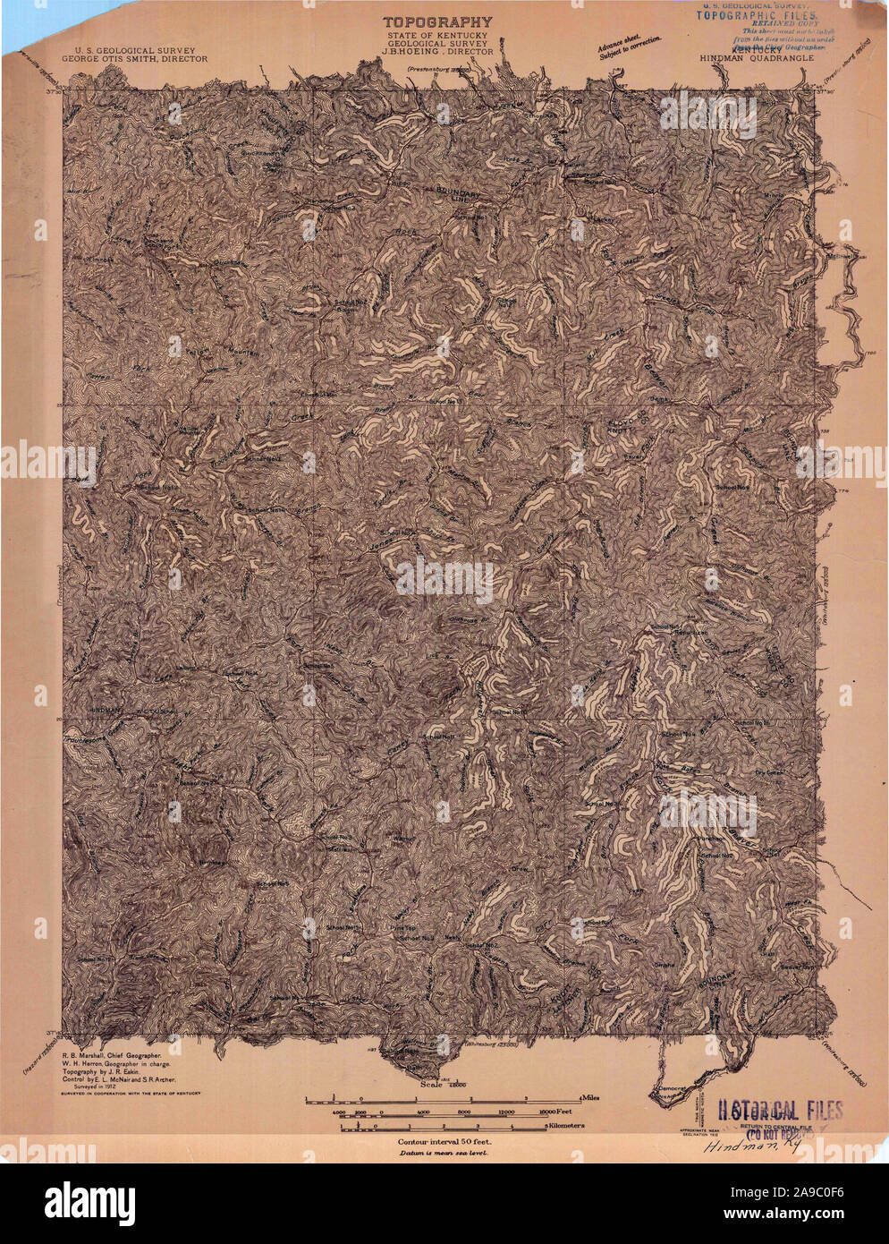 Hindman kentucky map hires stock photography and images Alamy