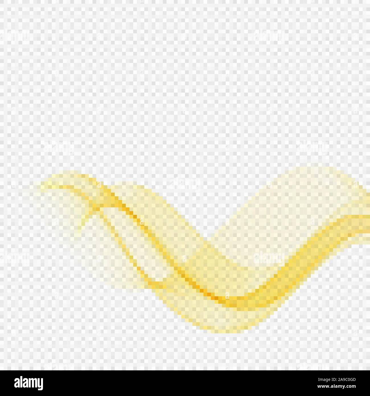 Bright green vector waves abstract background Eps10 Stock Vector