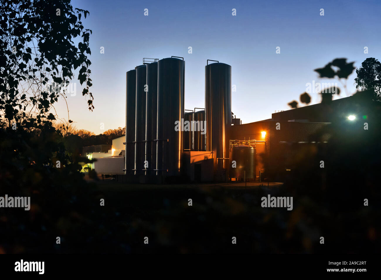 The evening shift of the Hood Dairy, Philadelphia, Pennsylvania, USA