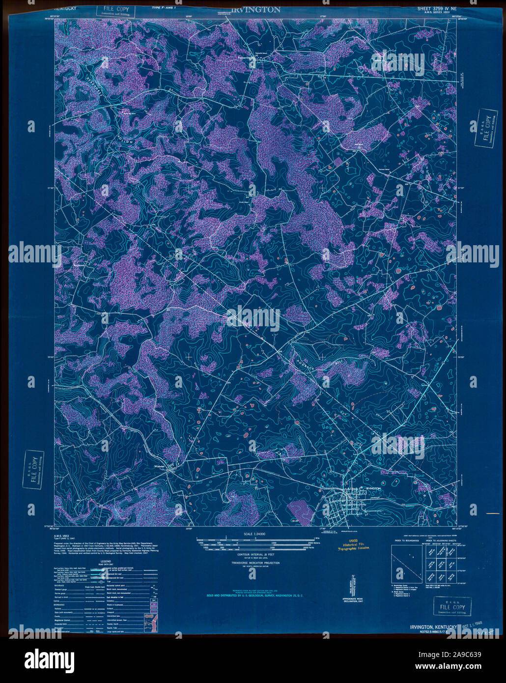 Irvington kentucky map hires stock photography and images Alamy