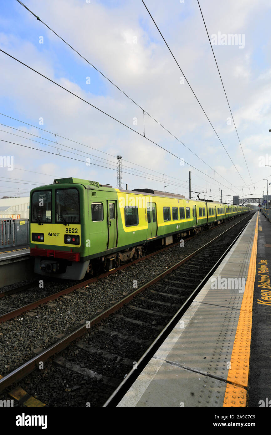 Dart railway station dublin ireland hires stock photography and images