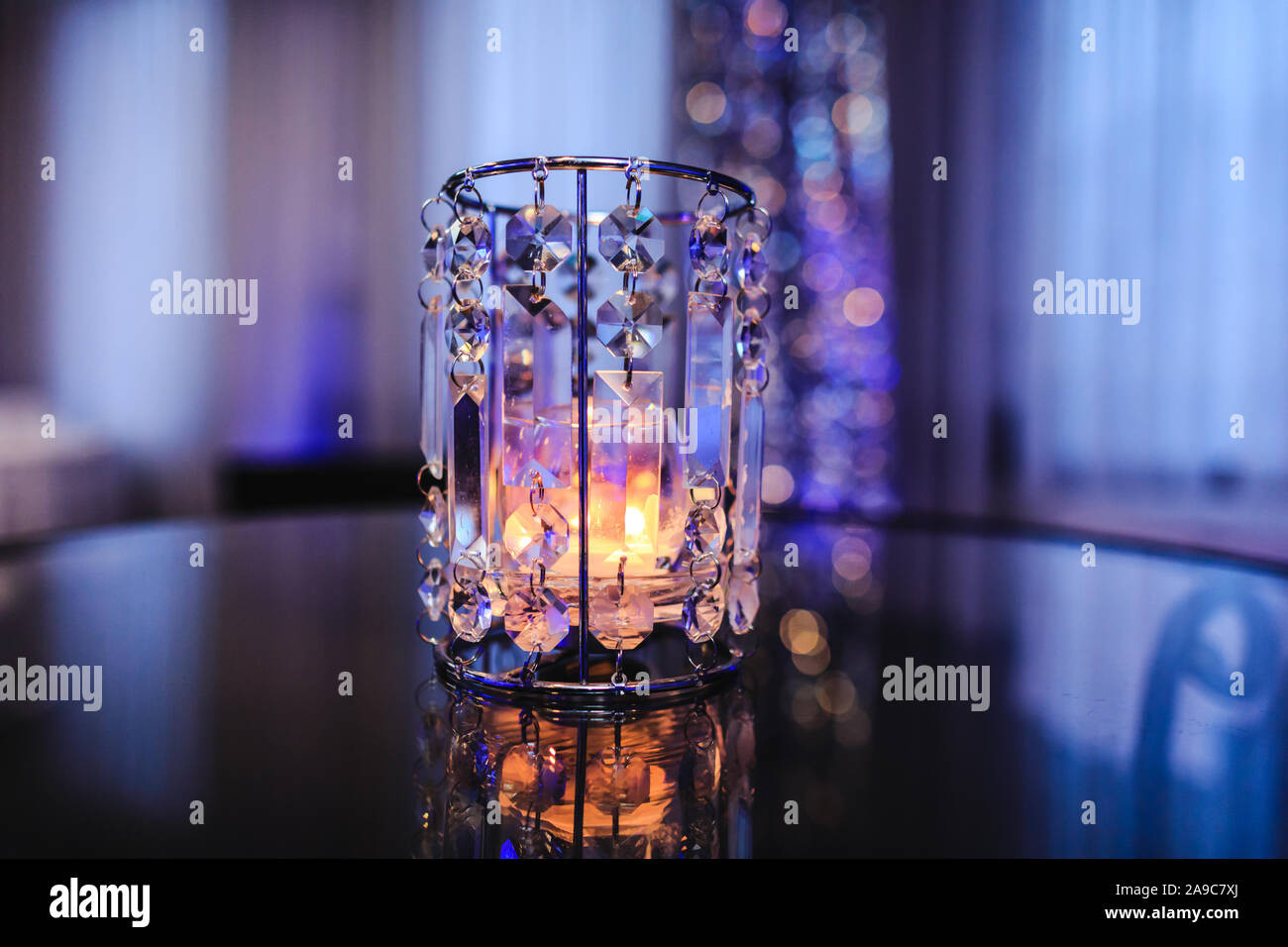 Candle light deals decoration in room