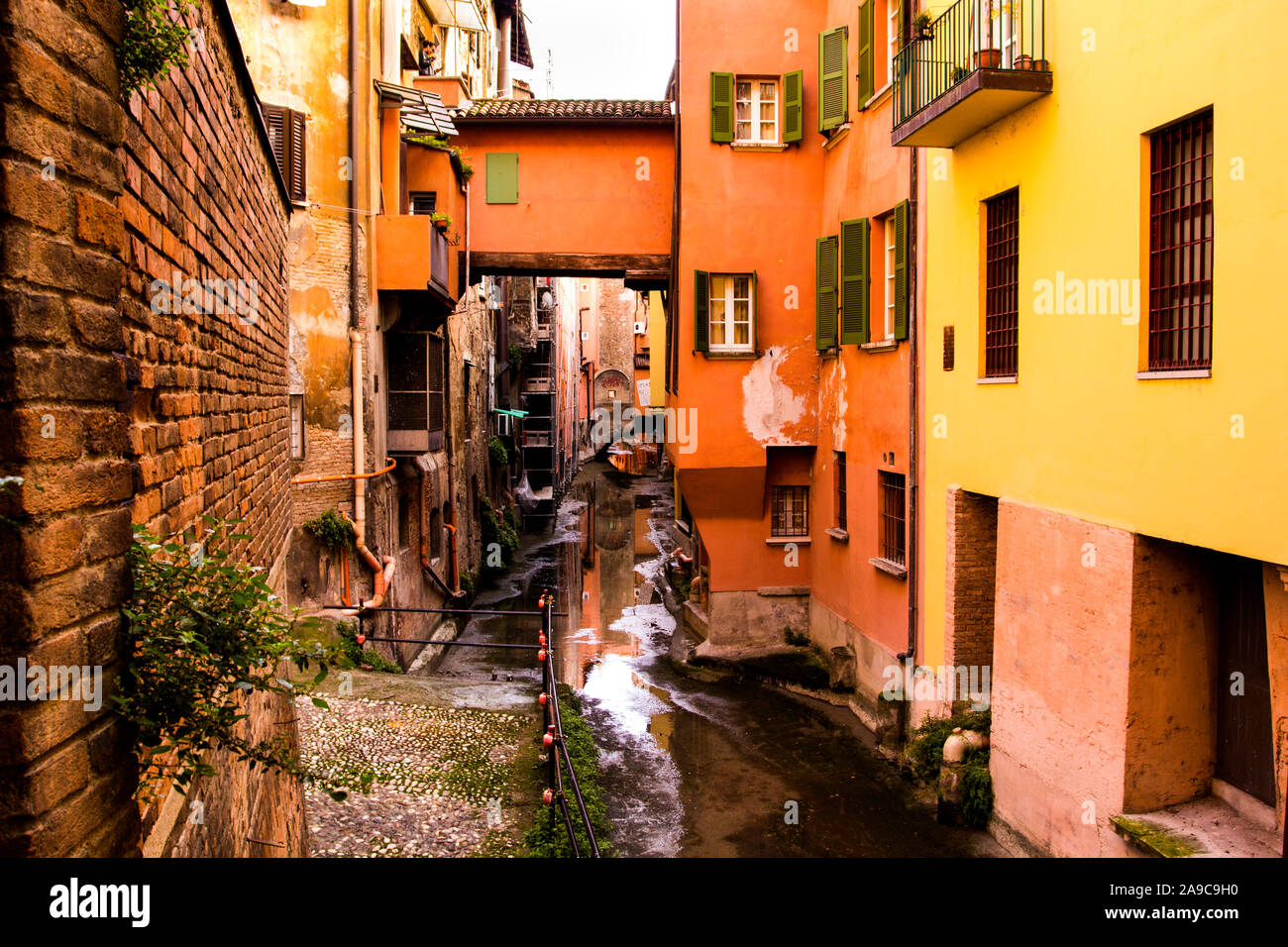 La Piccola Venezia, Little Venice, Bologna Stock Photo