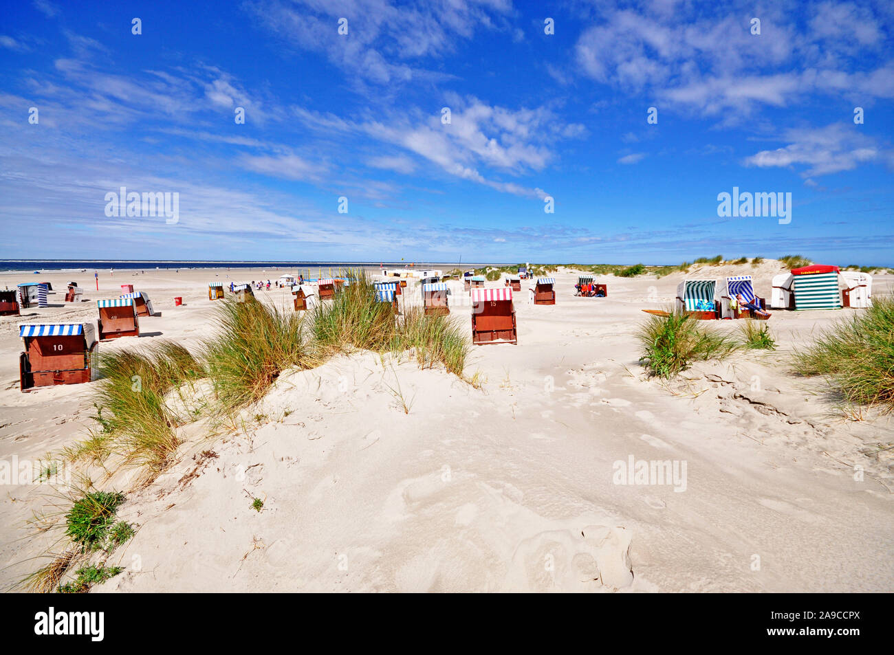Strandkoerbe Horizontal Stock Photos Strandkoerbe Horizontal
