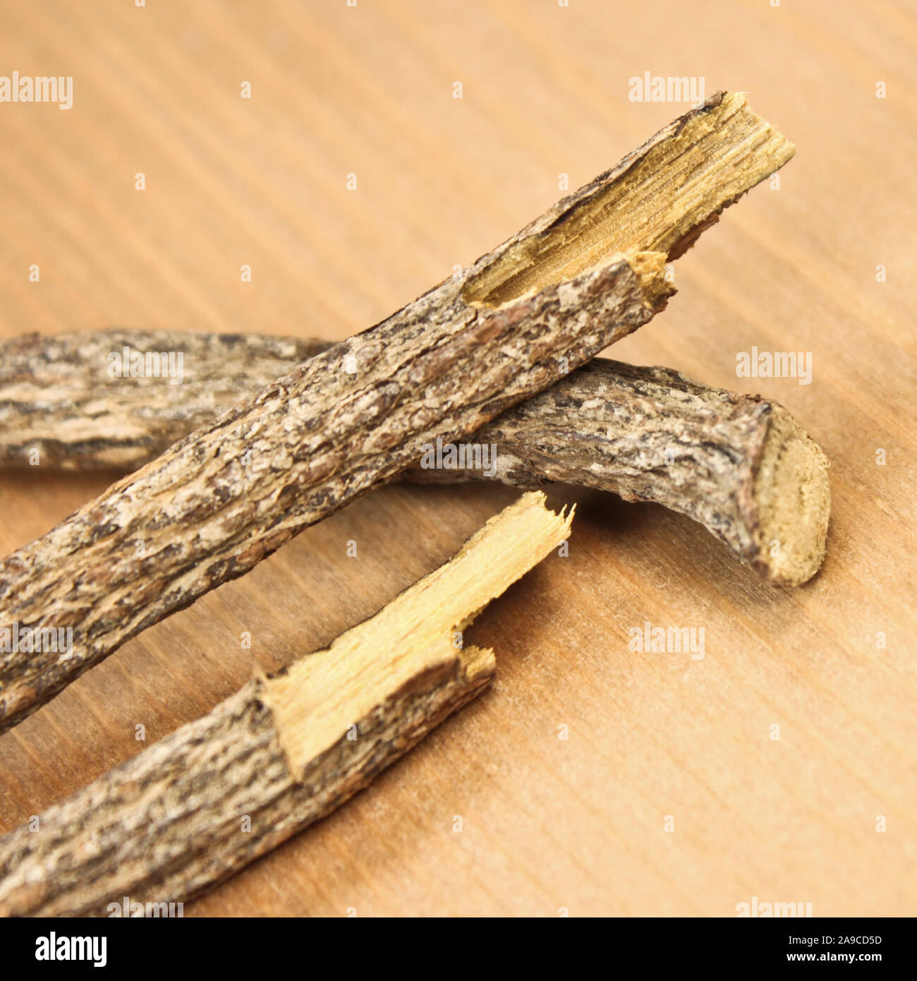 Natural licorice root close up Stock Photo Alamy