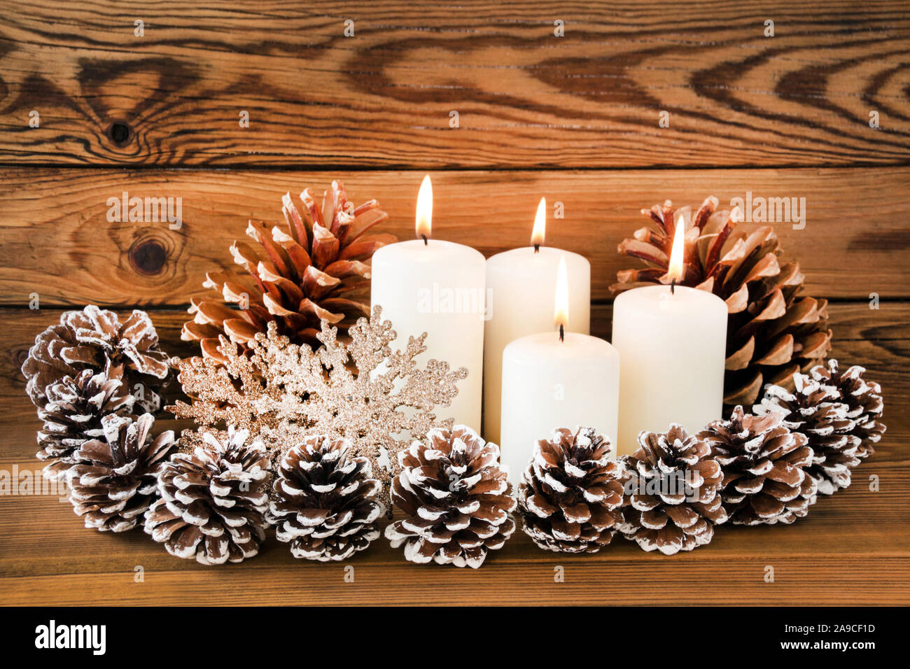 Advent  and  Christmas  decorations Stock Photo