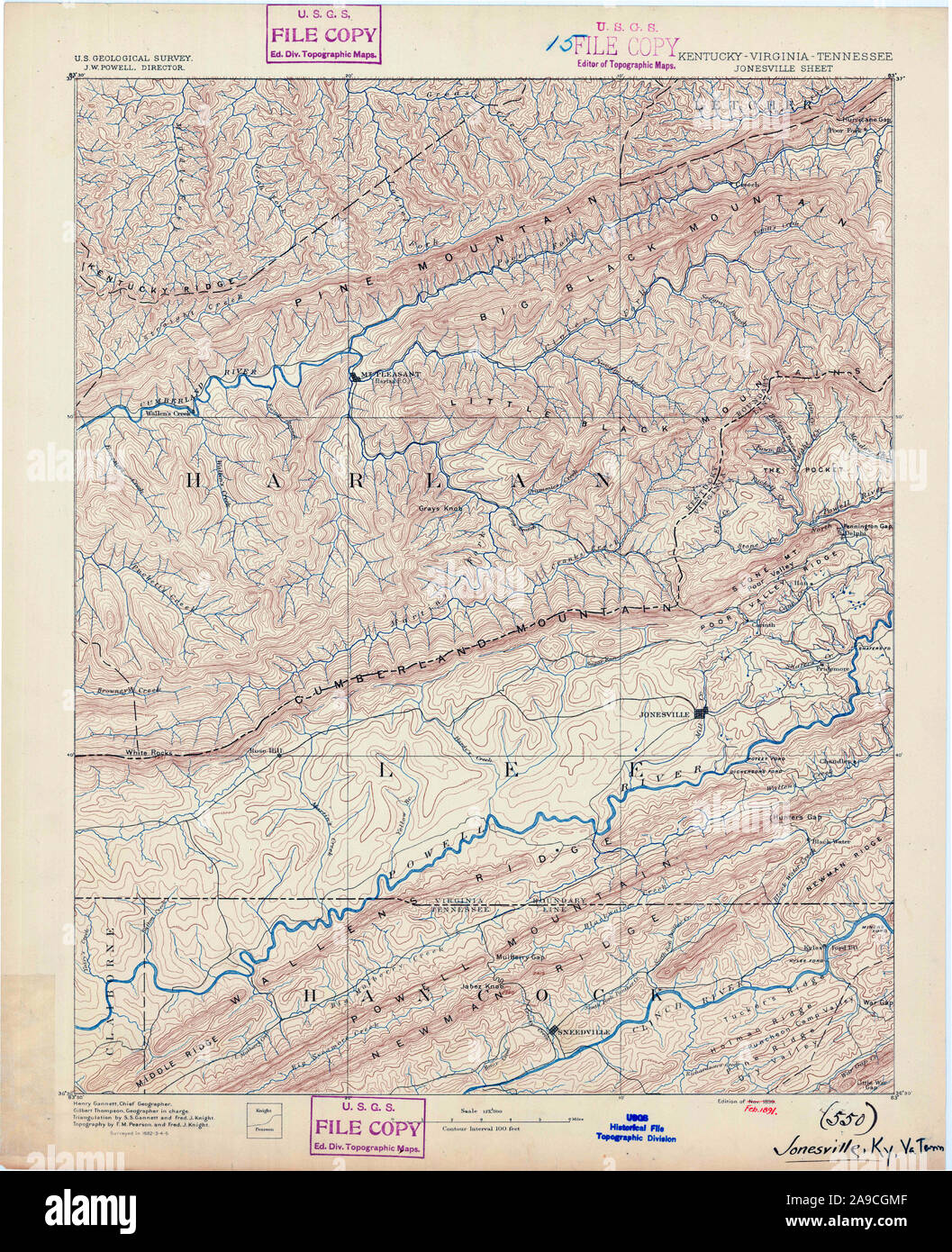 Map of jonesville hires stock photography and images Alamy