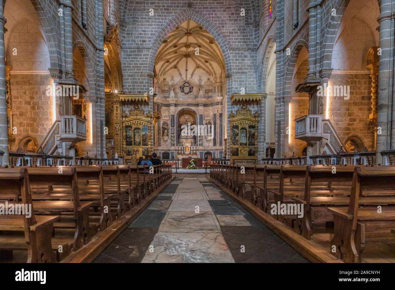 Bone Chapel, Evora, Alentejo, Portugal, Europe Stock Photo
