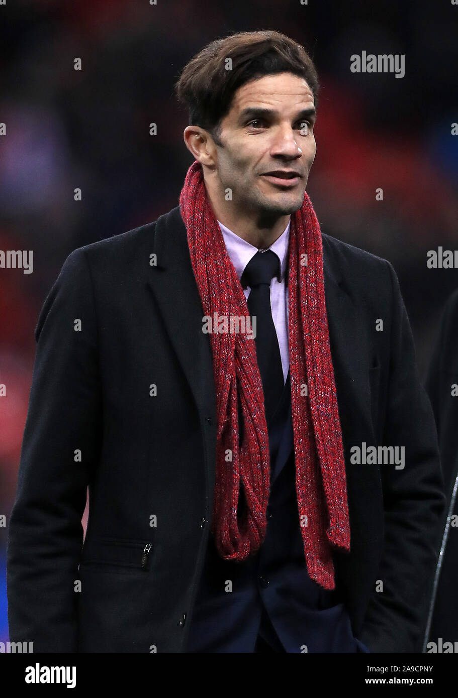 Former England player David James during the UEFA Euro 2020 Qualifying