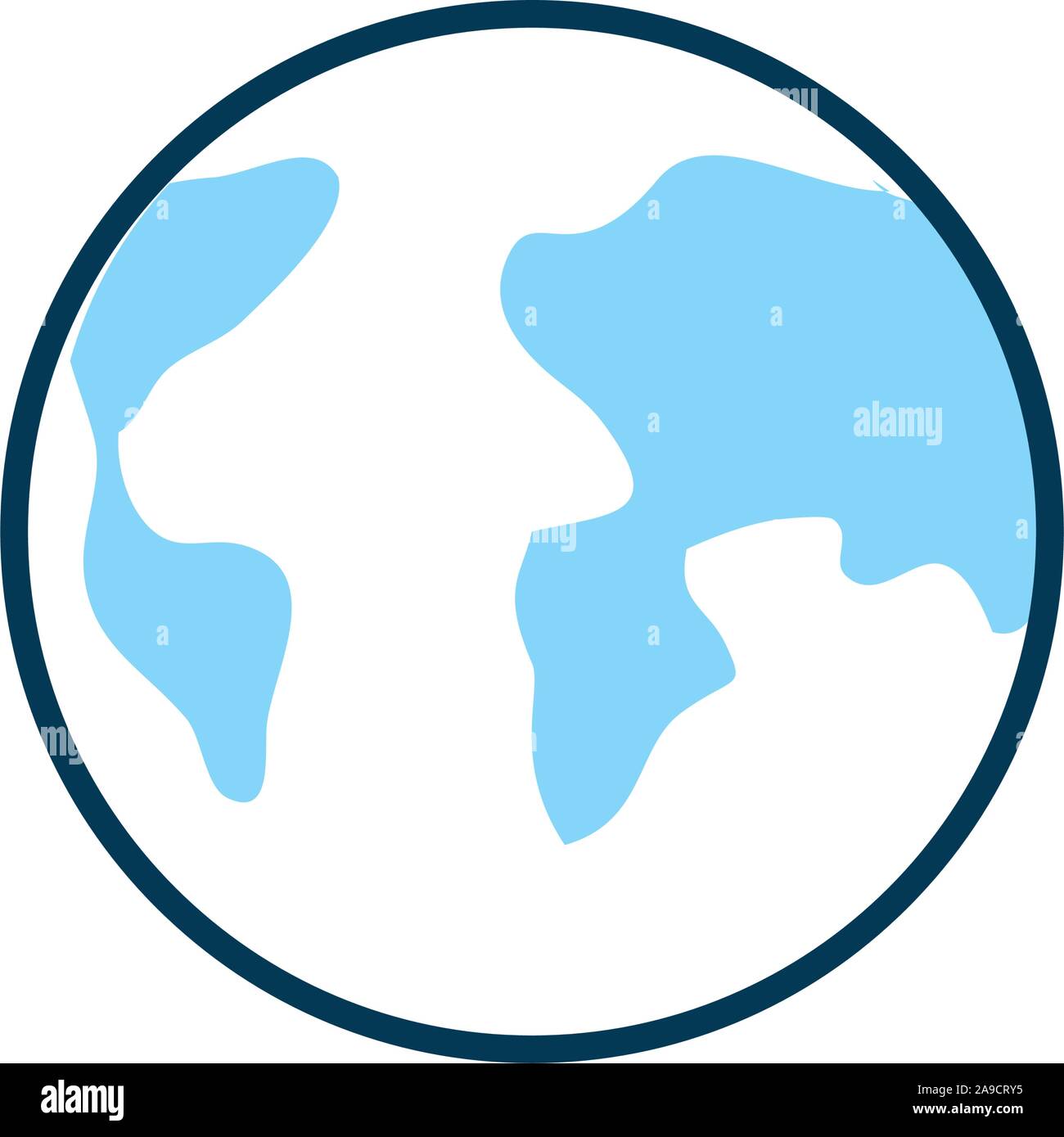 world planet earth isolated icon Stock Vector Image & Art - Alamy