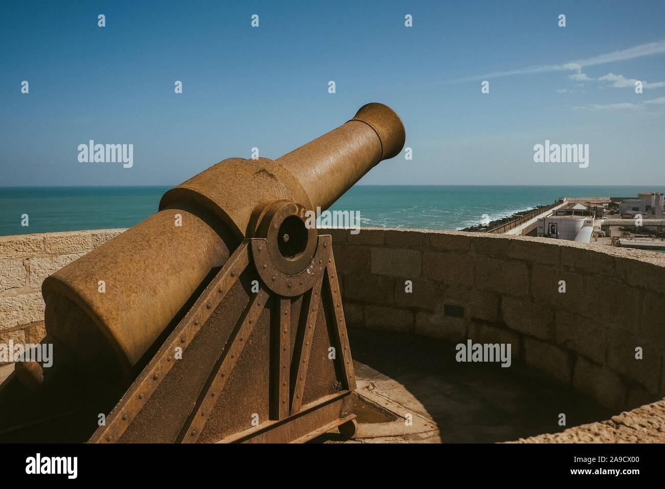 In the Spanish exclave Melilla, Stock Photo