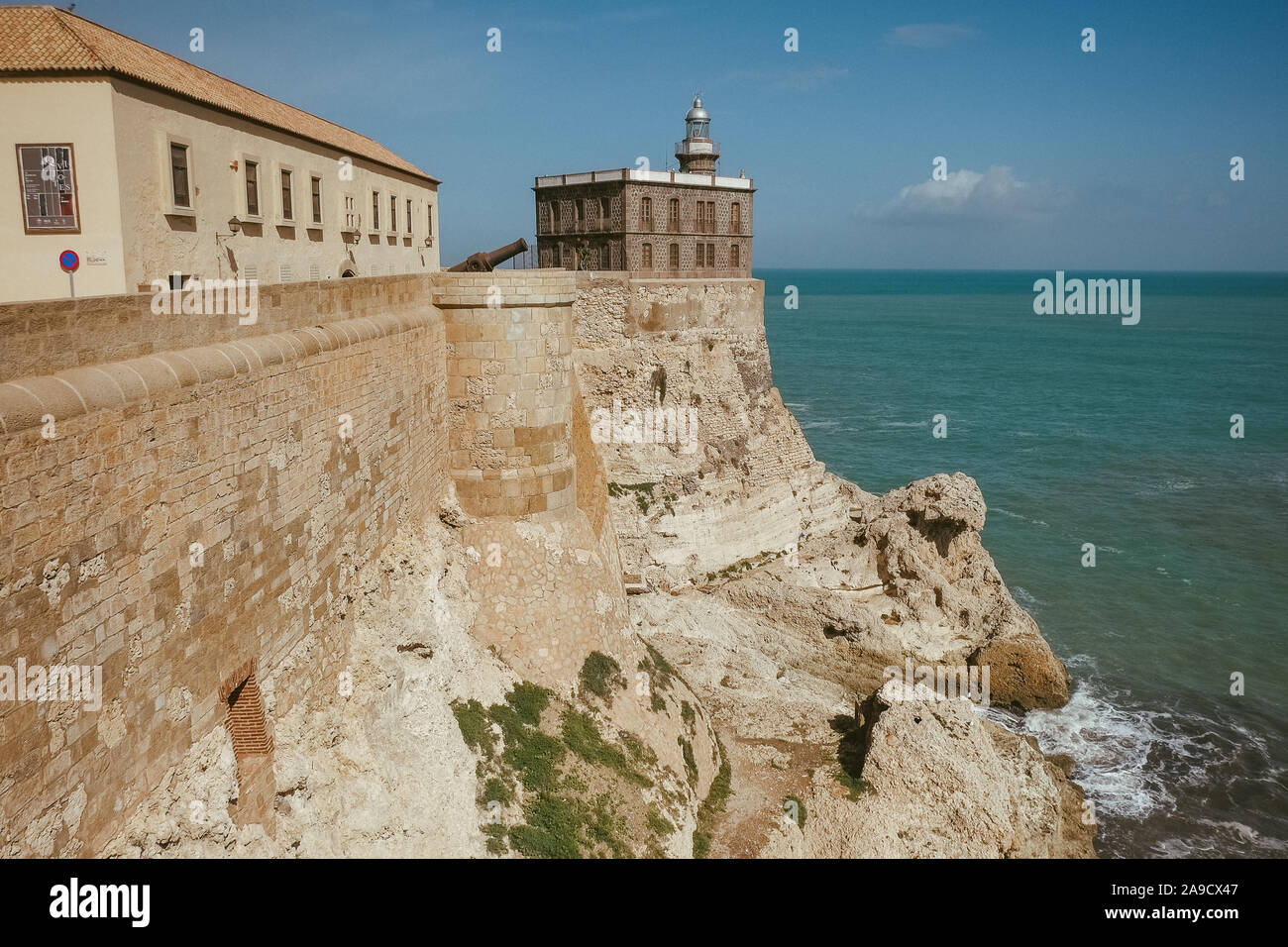 In the Spanish exclave Melilla, Stock Photo