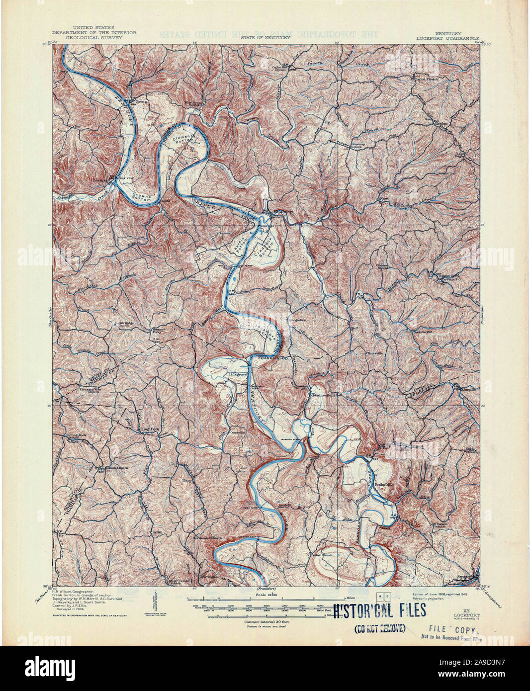 Map of lockport hires stock photography and images Alamy